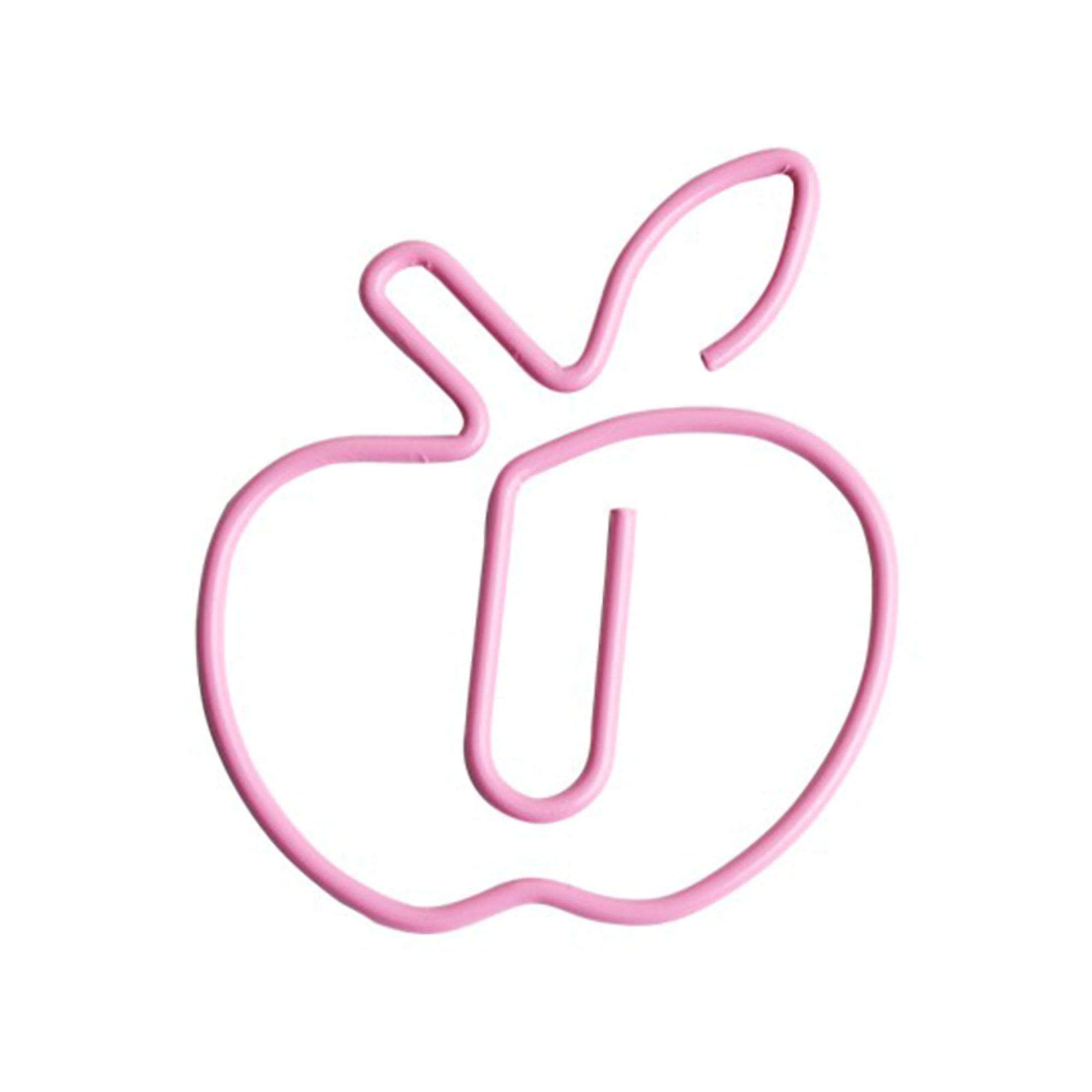 Apple Shaped Paper Clips w/Tin Container 3