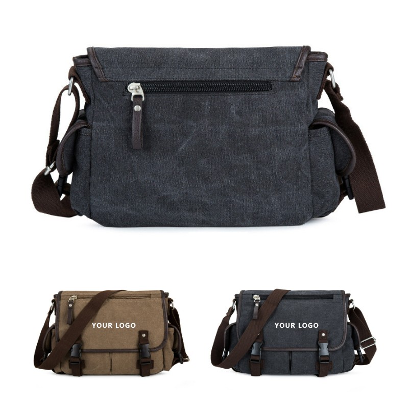 Classic Canvas Messenger Bag 2