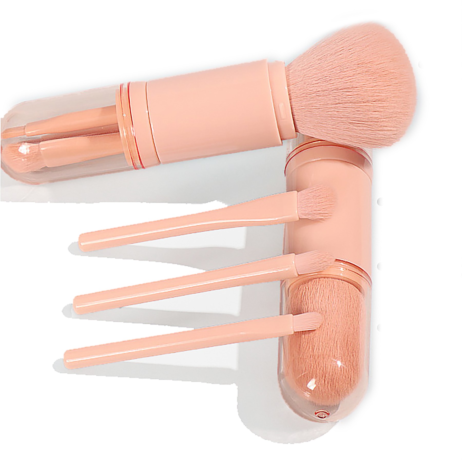 4 In 1 Travel Makeup Brushes Set 5