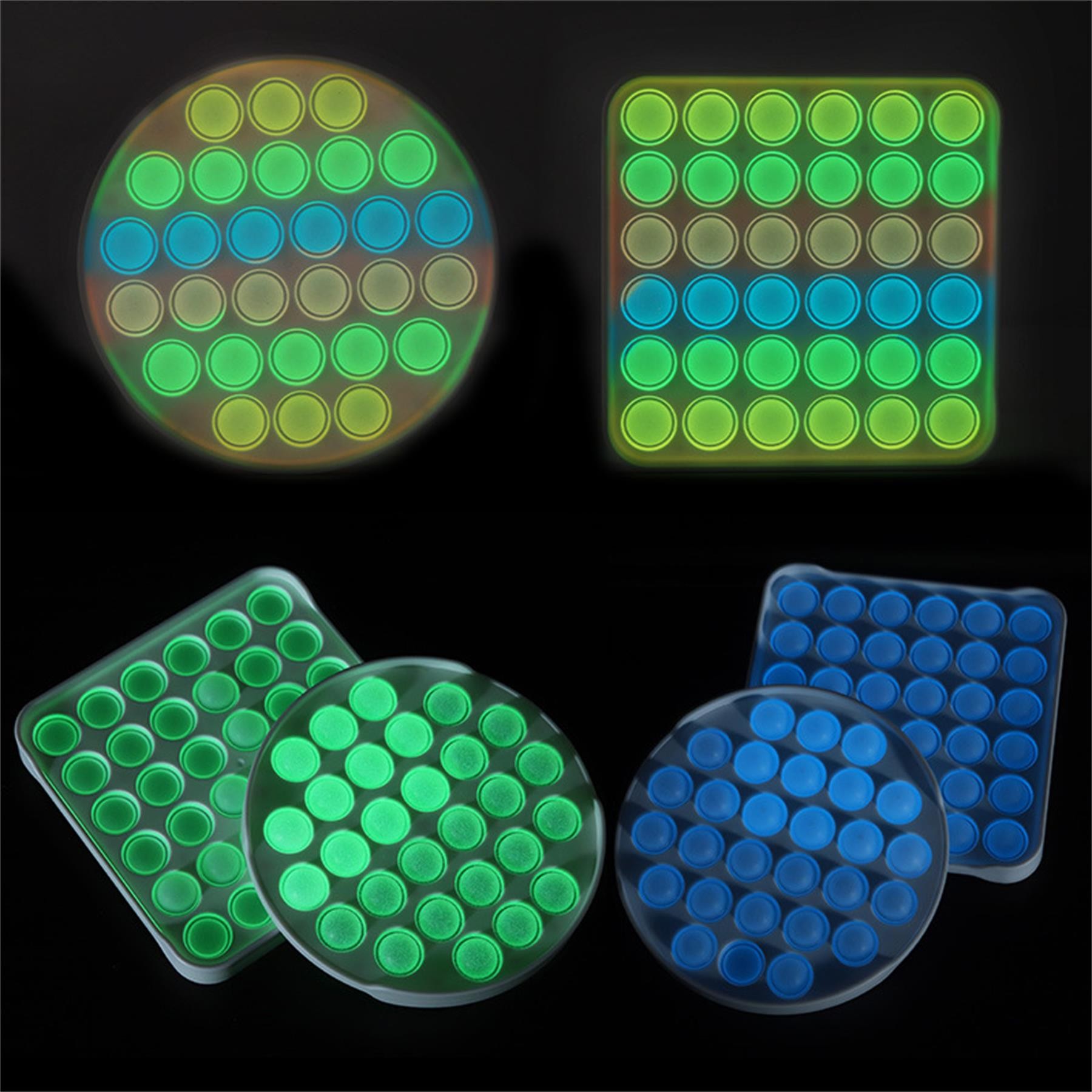 Luminous Smart Push Pop Bubble Toy 15