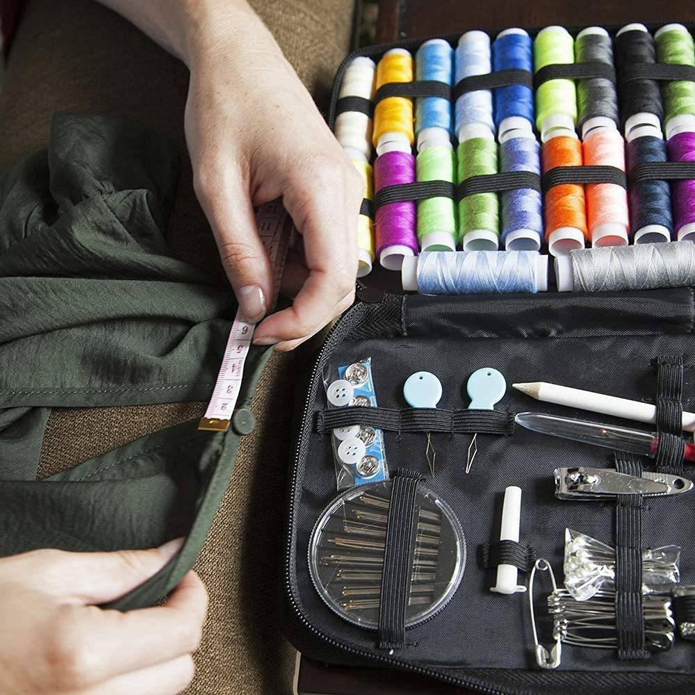 Sewing Kit with Case Portable Supplies for Home Traveler 7