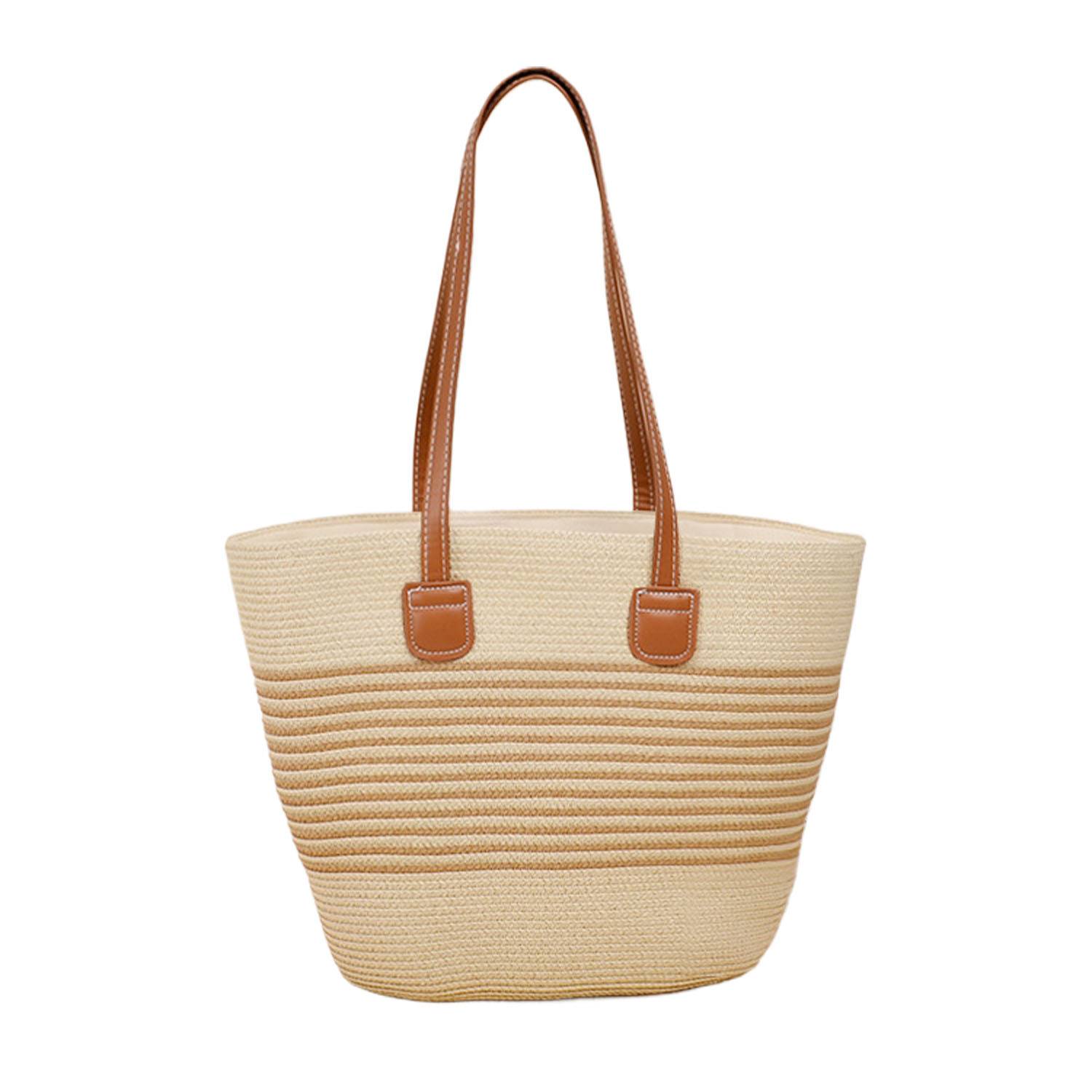 Straw Beach Tote Bag 5
