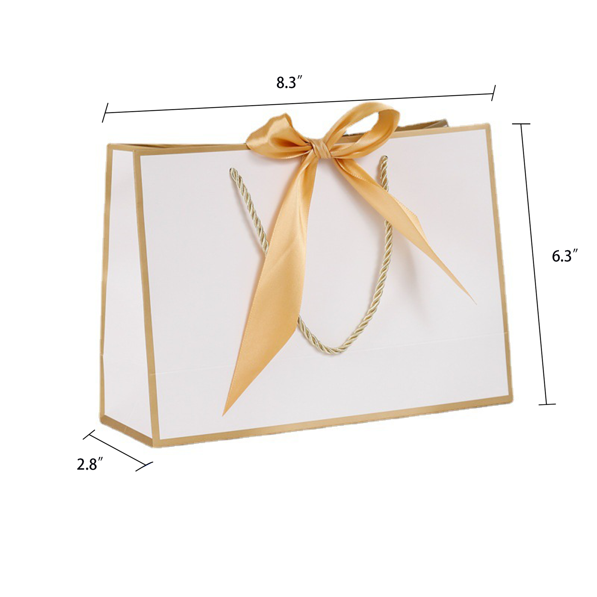 Customized Bow Gift Bag 1