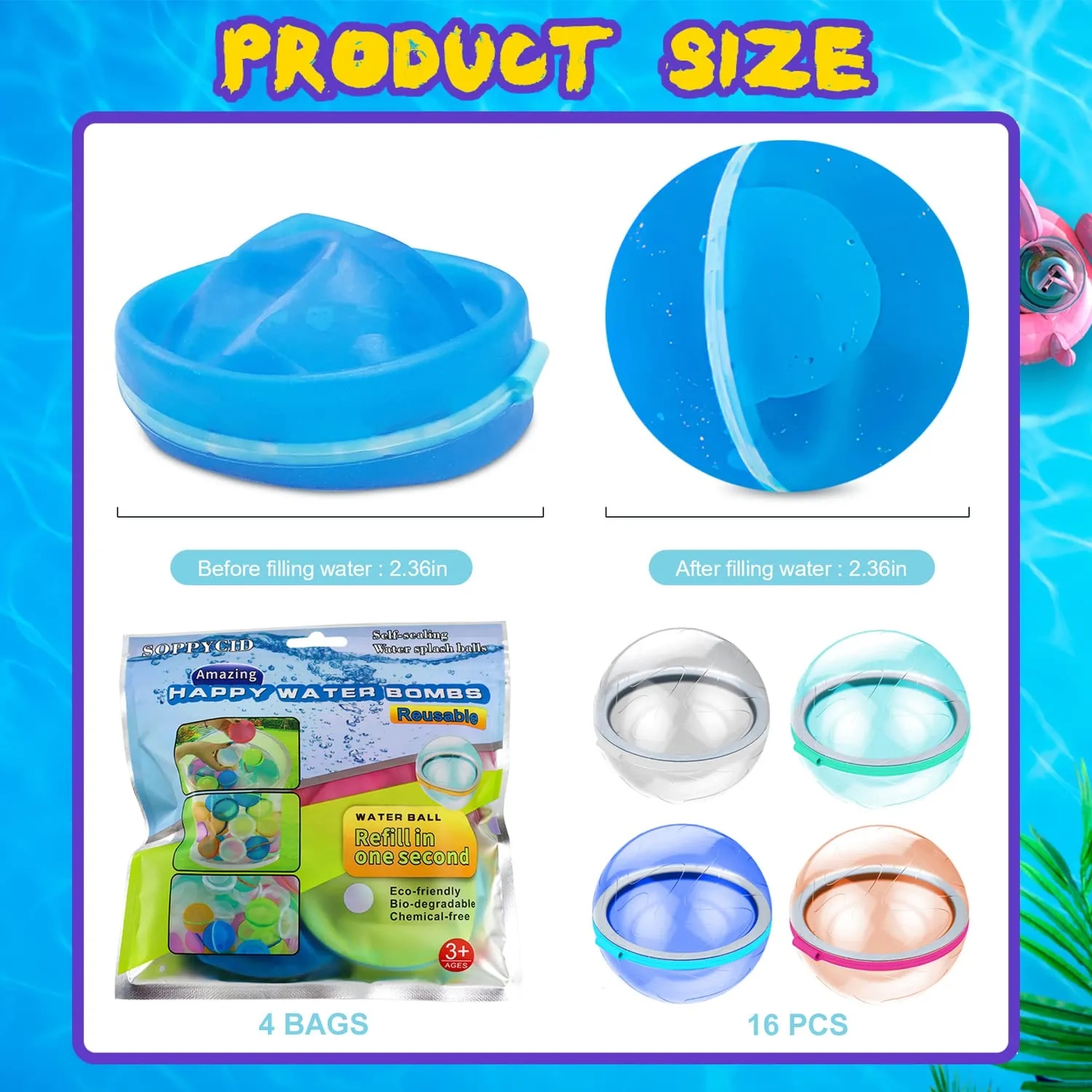 Reusable Water Balloons Bomb 2
