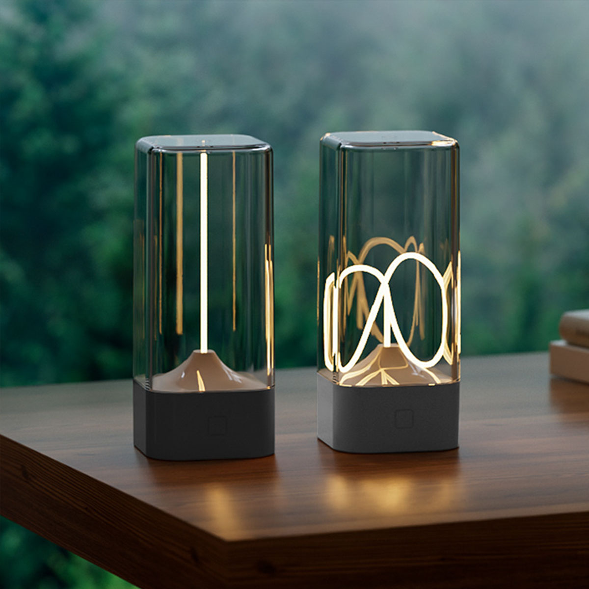 Camping magnetic night light rechargeable table lamp 5