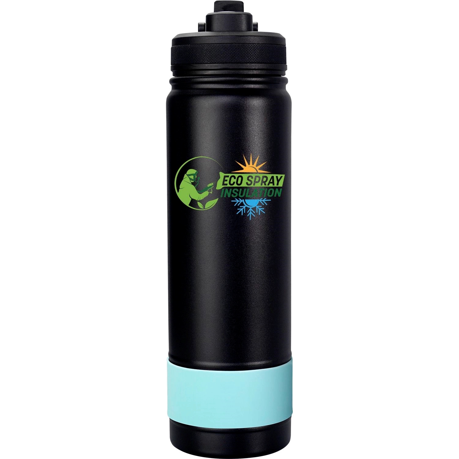 Pop Up 24 oz. Colorful Banded Bottle 2