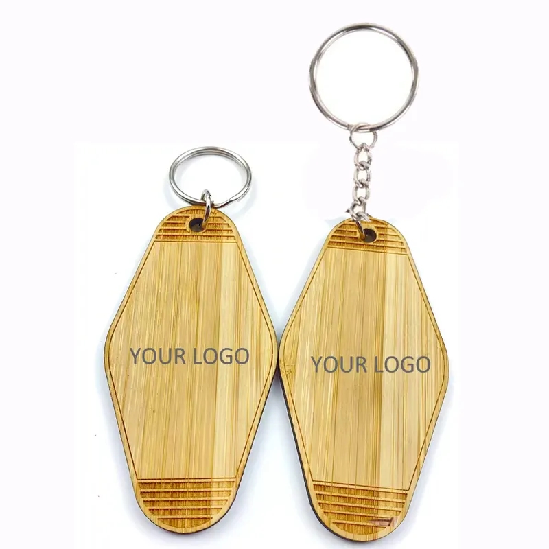 Bamboo Motel-style Key Chain 1