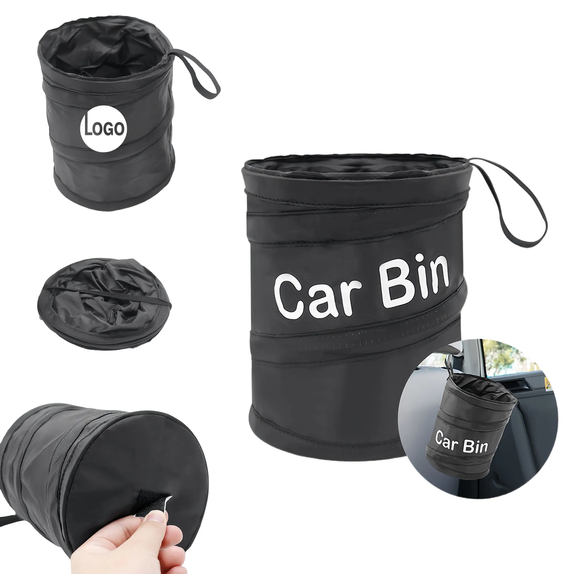 Portable Collapsible Car Trash Can