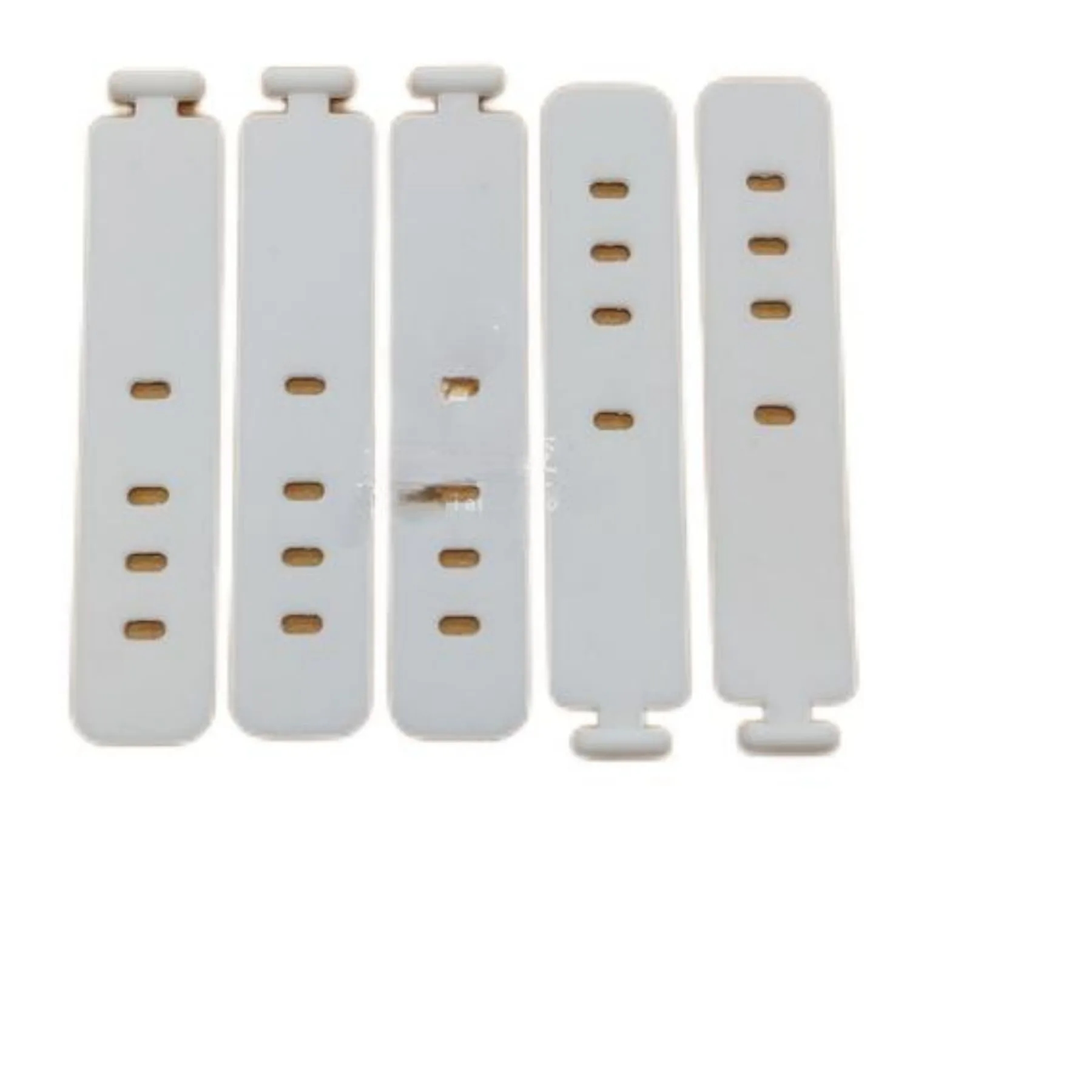 Color Customed Silicone Magic Cable Ties 1