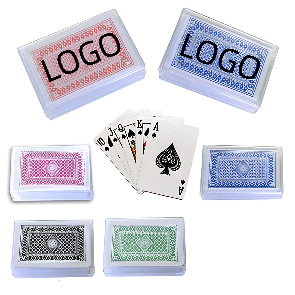 Playing Card W/ Clear Box 3