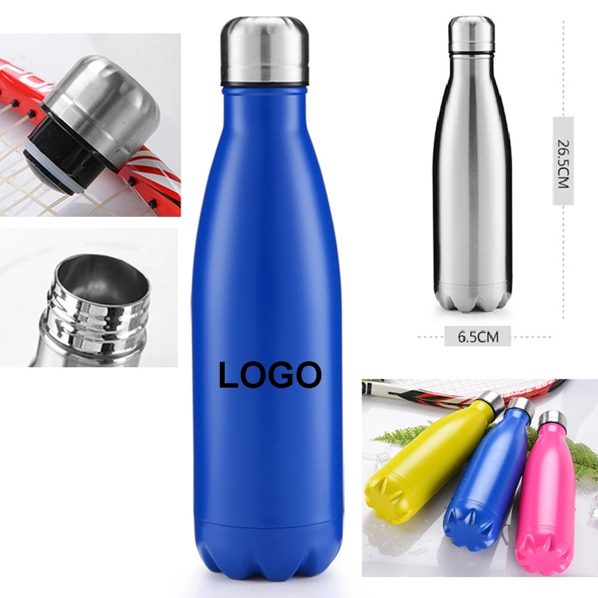 17Oz Stainless Steel Vacuum Insulated Water Bottle 1