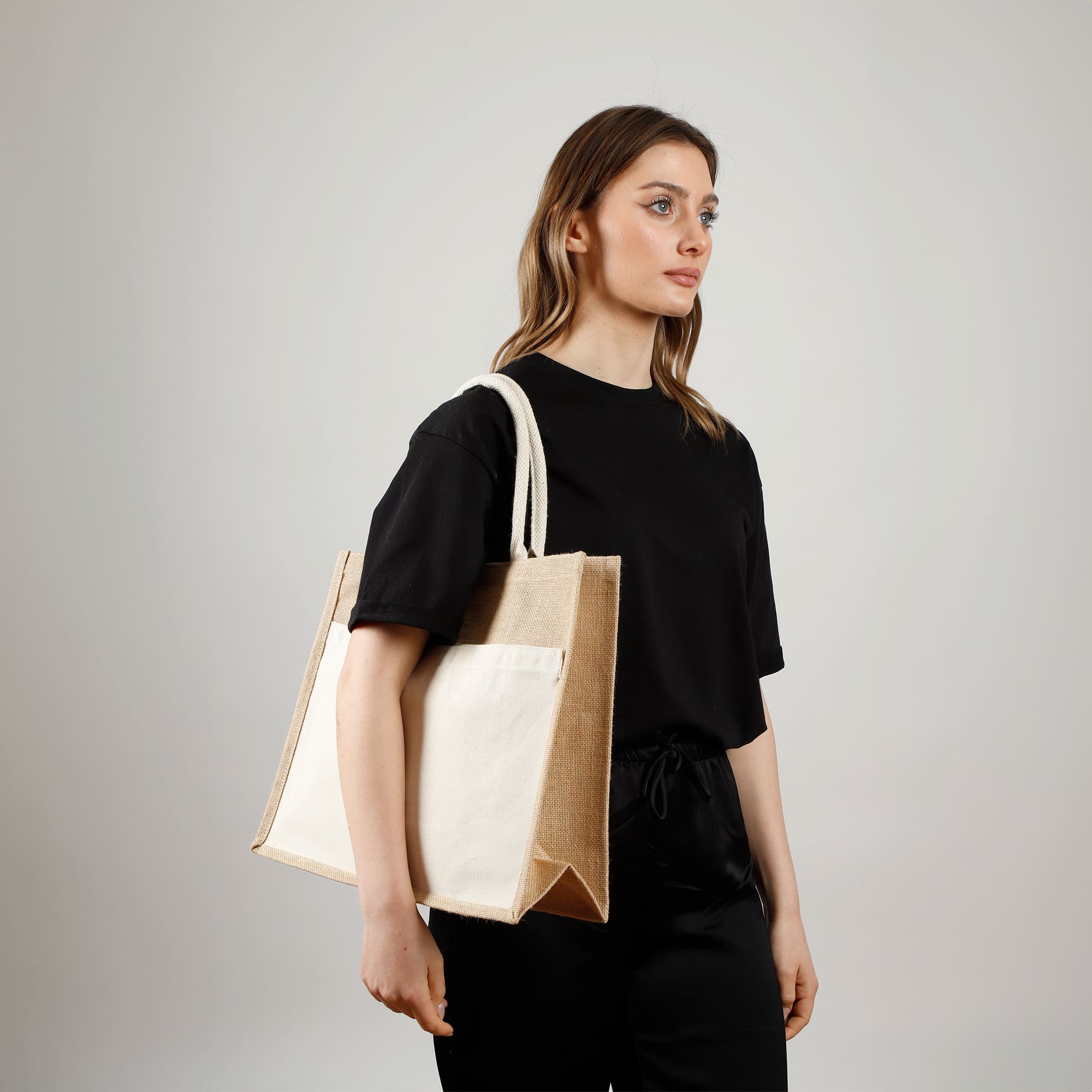 Printer's Favorite Jute Bag, custom tote bag with logo imprint 8