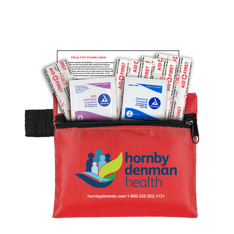 "TAG-A-LONG" 7 Piece First Aid Kit Components 11