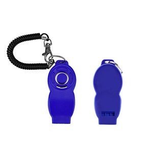 Whistle Durable Metal Pet Training Clicker With Wrist Band 20