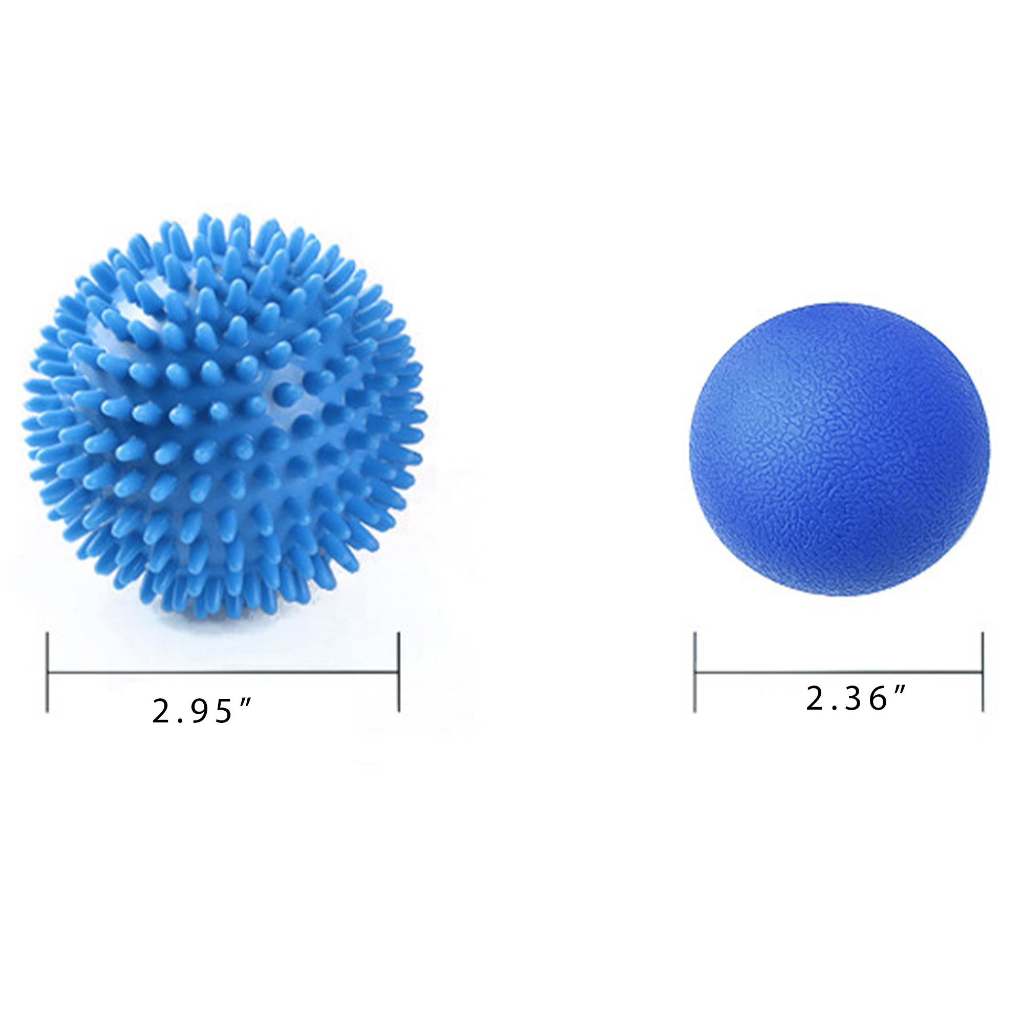 Spiky Hard Soft Massage Ball Set 2