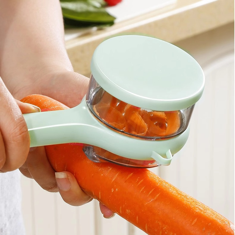 Vegetable Peeler with Built-in Container 4