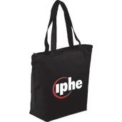Maine 8oz Cotton Canvas Zippered Tote, custom tote bag with logo imprint 102