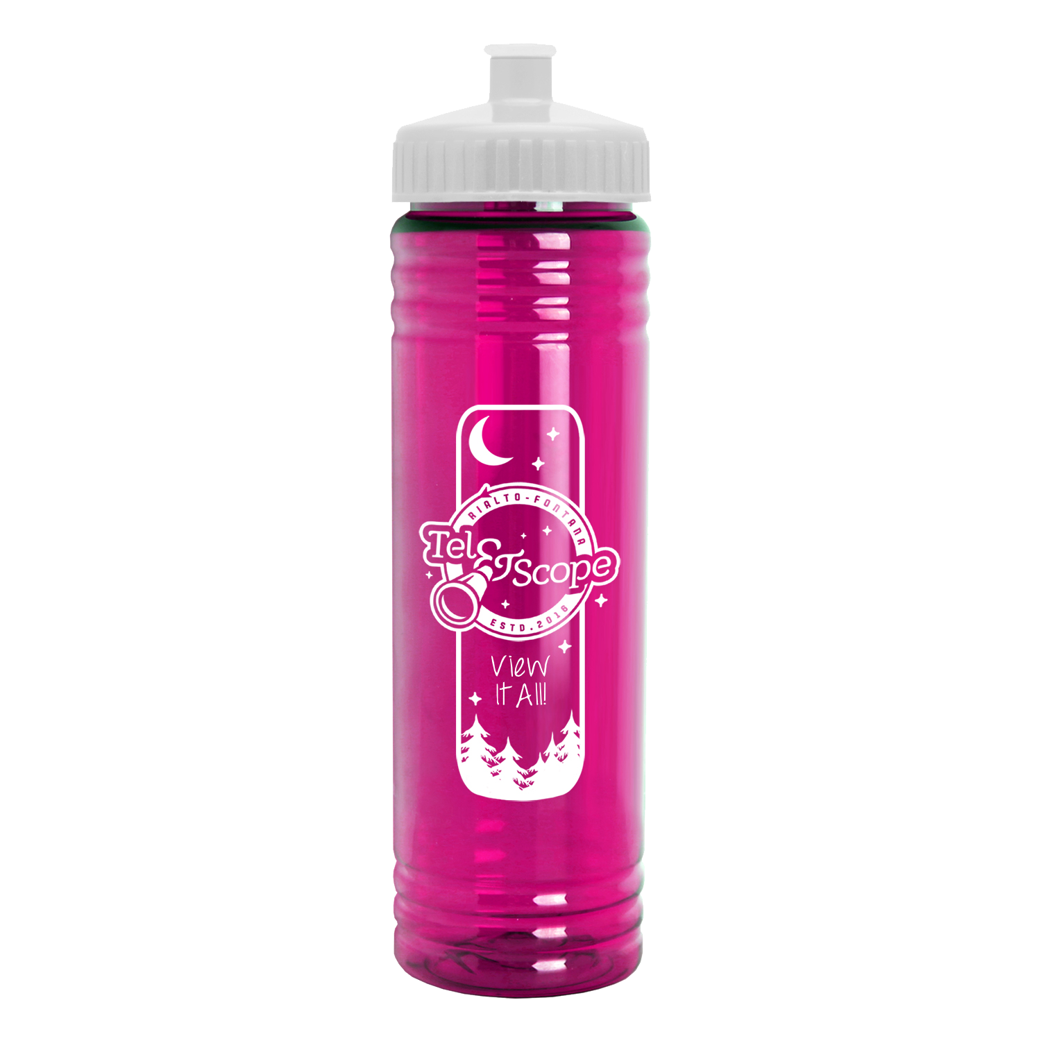 24 oz. Slim Fit Water Bottle with Push-Pull 26