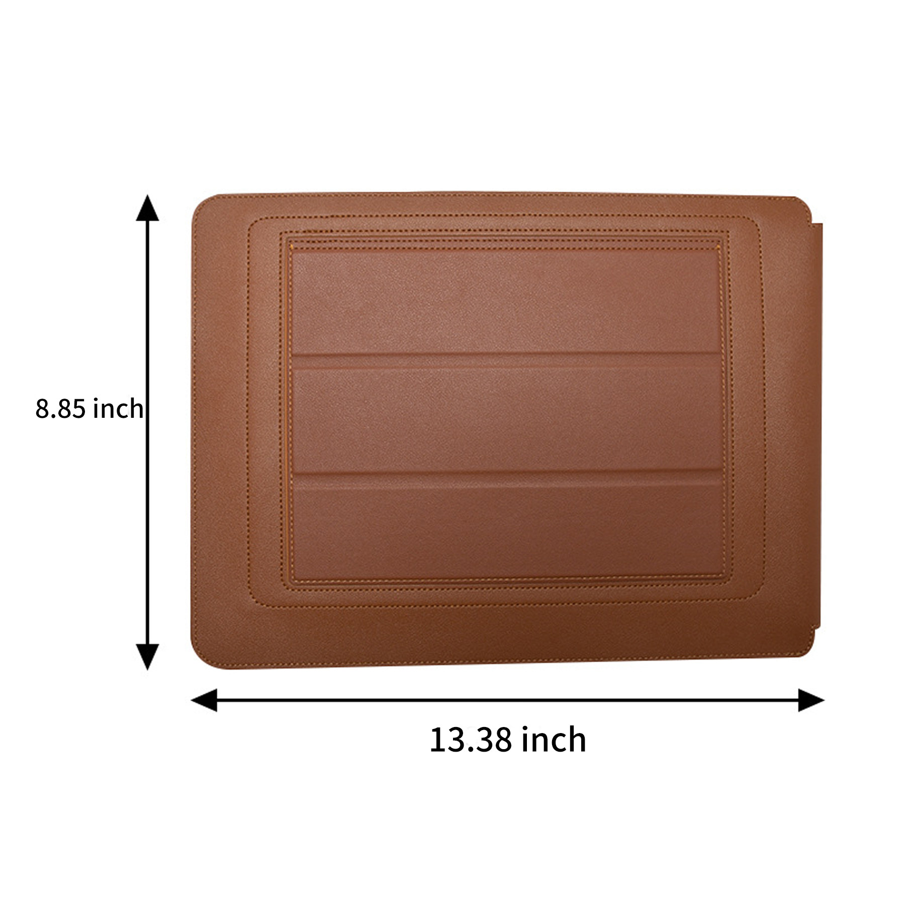Laptop Sleeve with Foldable Stand Artificial 2