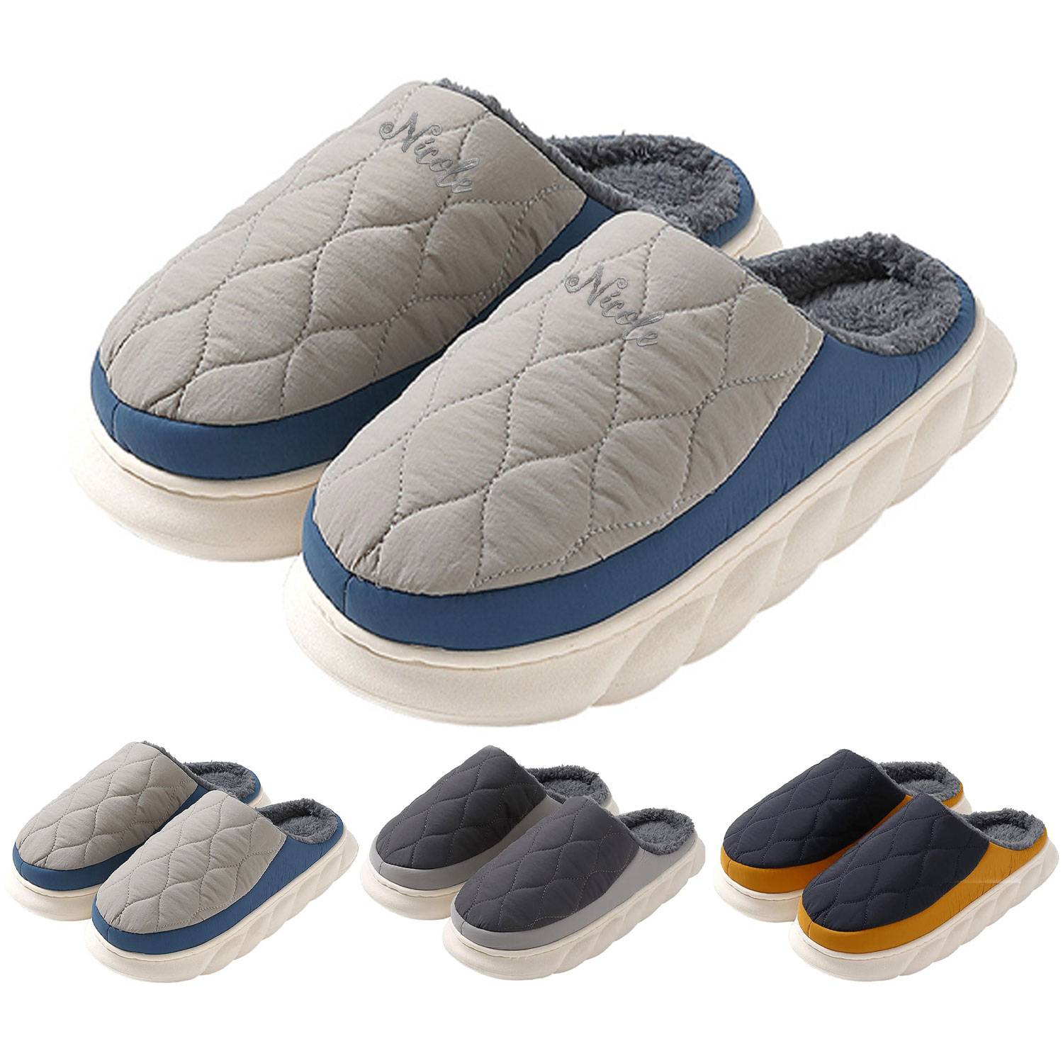 Men'S Waterproof Slippers 9