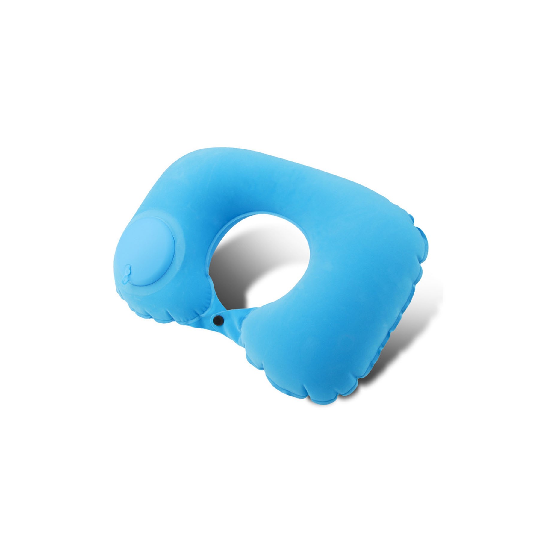 Press Inflatable Portable U-Shaped Neck Pillow 10