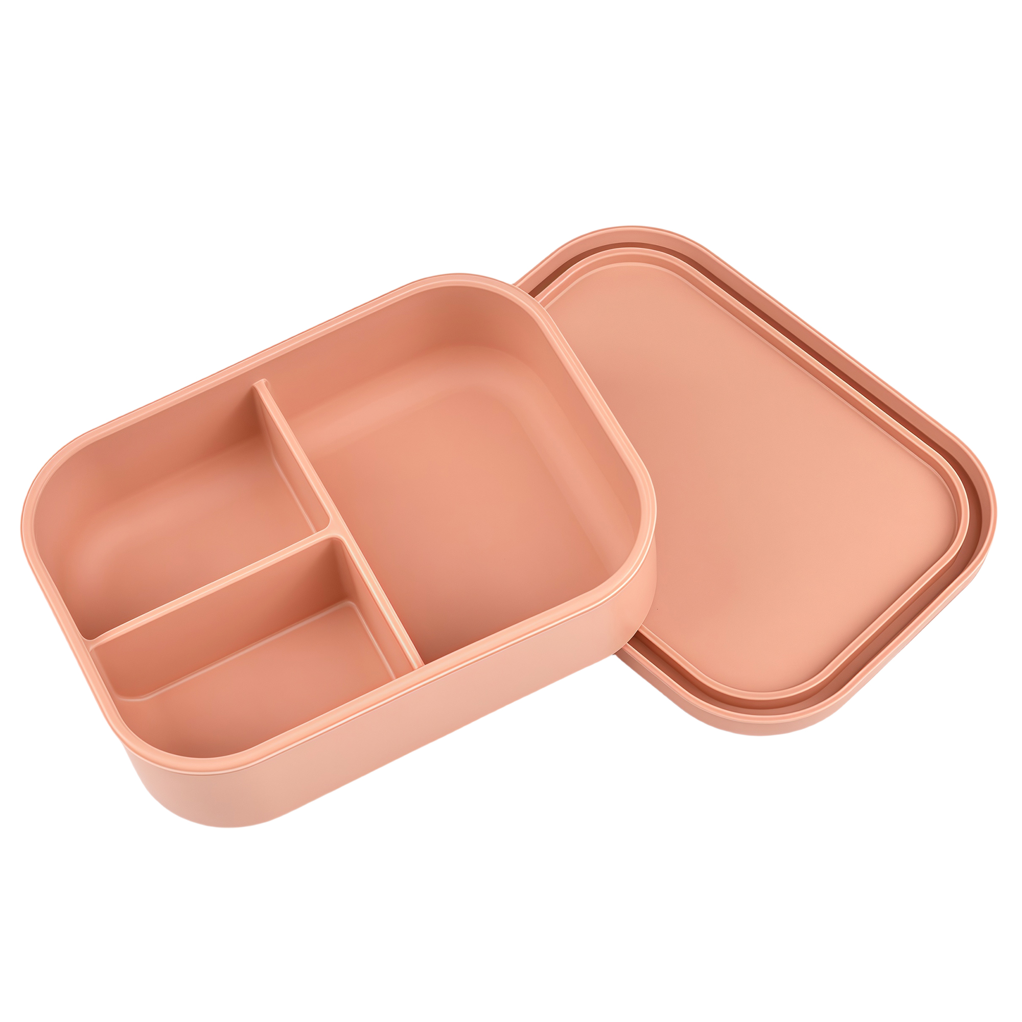 Silicone Lunch Box with 3 Compartments 5