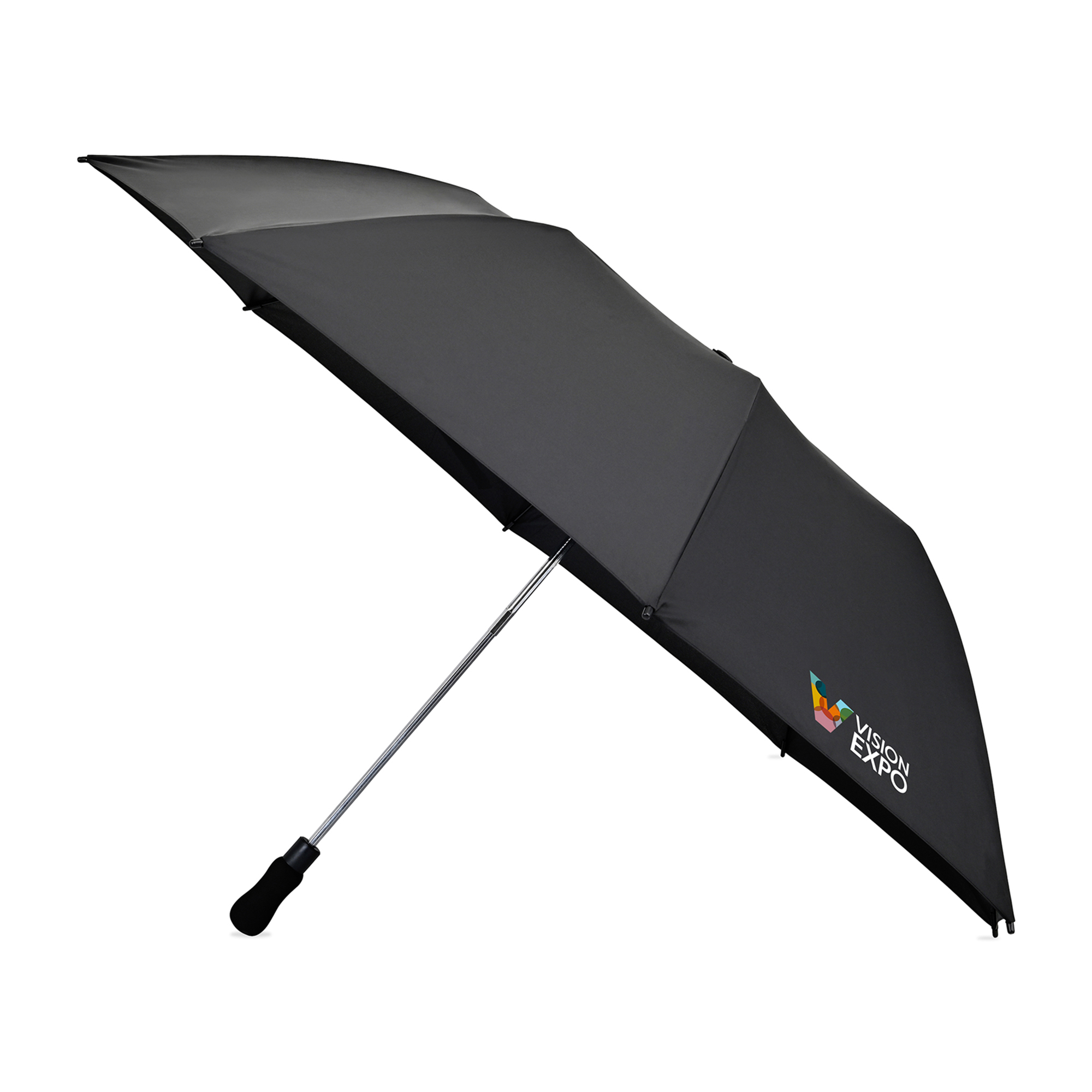 Elements 58" Recycled rPET Auto Open Travel Folding Umbrella 20