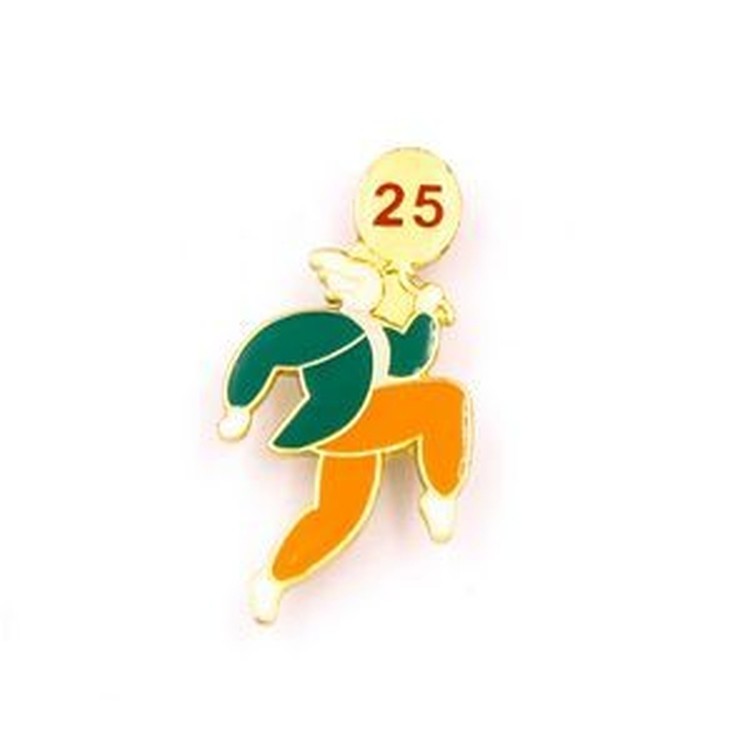Custom Soft Enamel Badge/ Pin (0.8"x0.8") 2