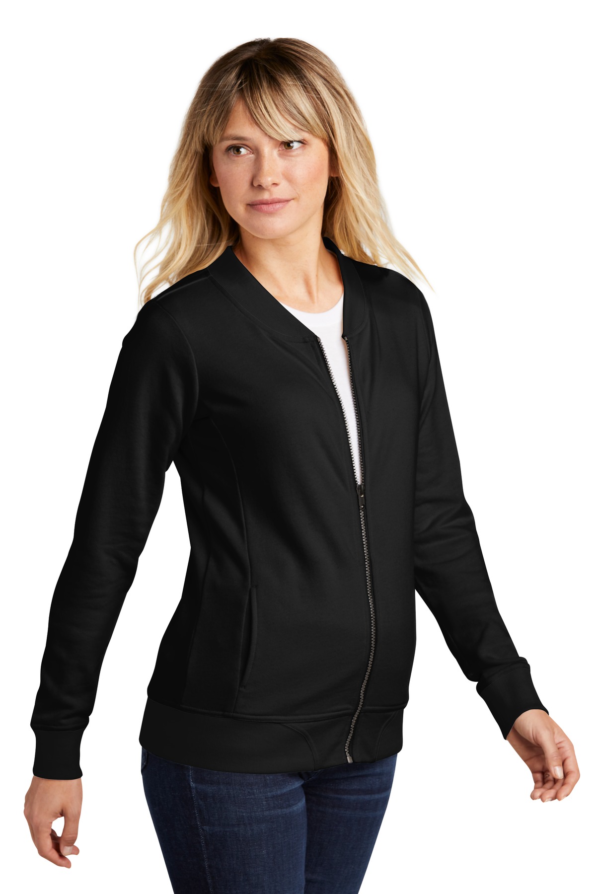 Women's Lightweight French Terry Bomber