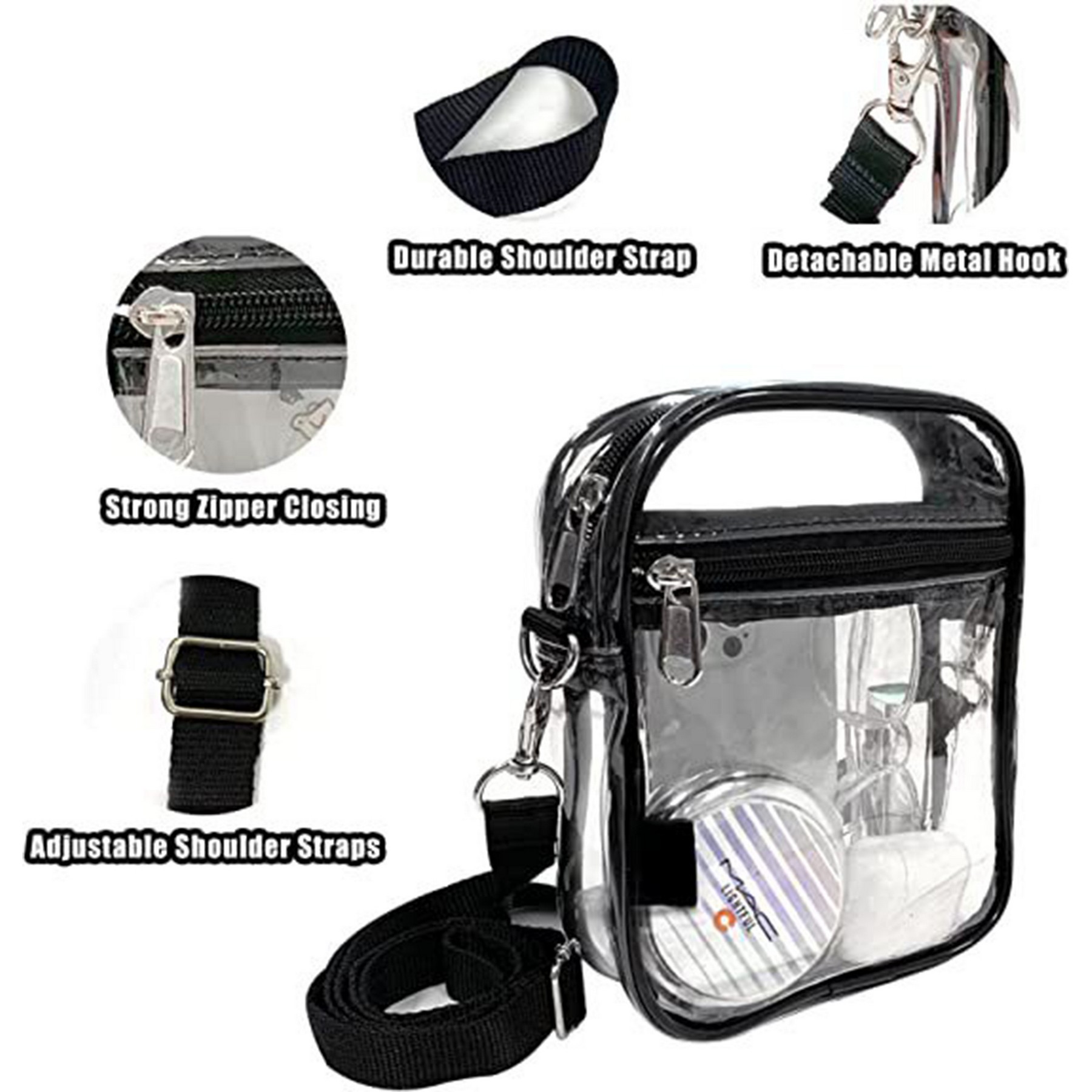 Clear Cross-body Bag 4