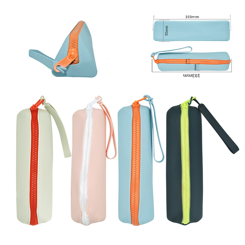 Portable Silicone Waterproof Pencil Case 2
