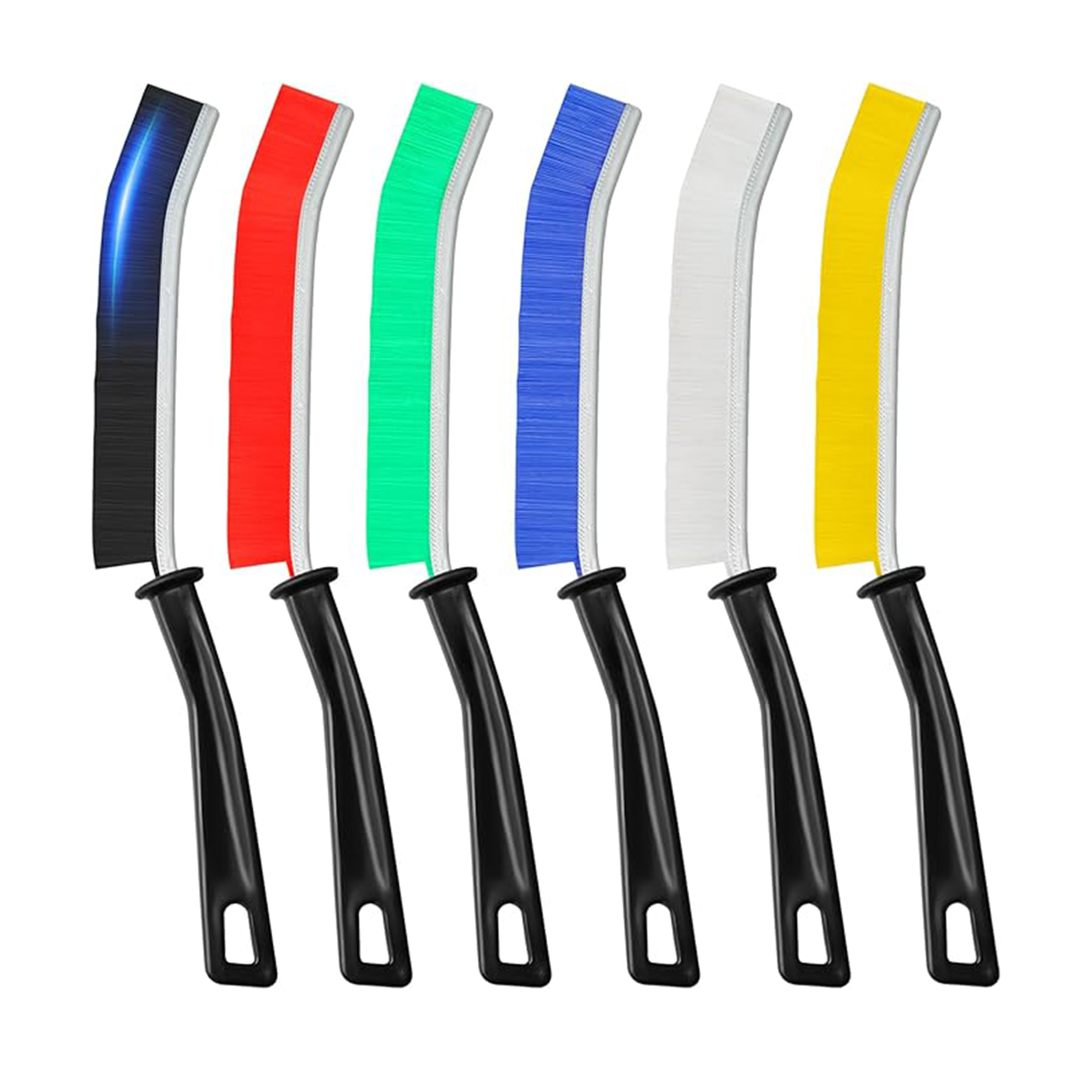 6Pcs Hard Bristle Crevice Cleaning Brush 4