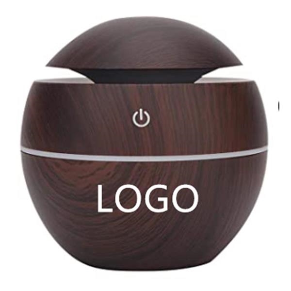 Mini USB Wood Grain Aromatherapy Diffuser Humidifier 1