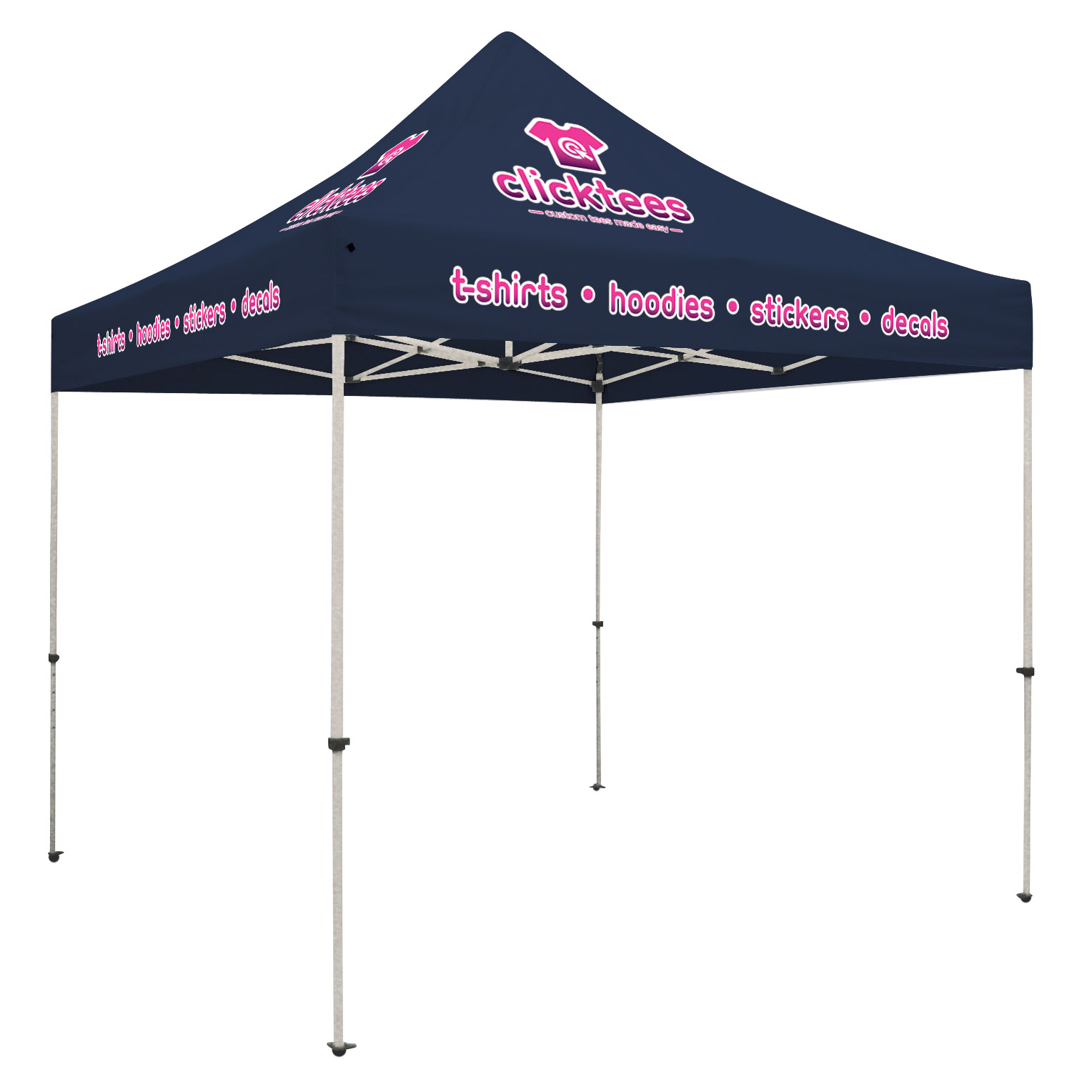 10' Standard Tent Kit (Full-Color Imprint, 4 Locations) 27
