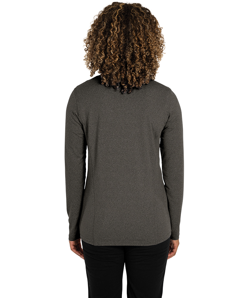 Women's Heathered Eco-Logic Stretch Quarter Zip