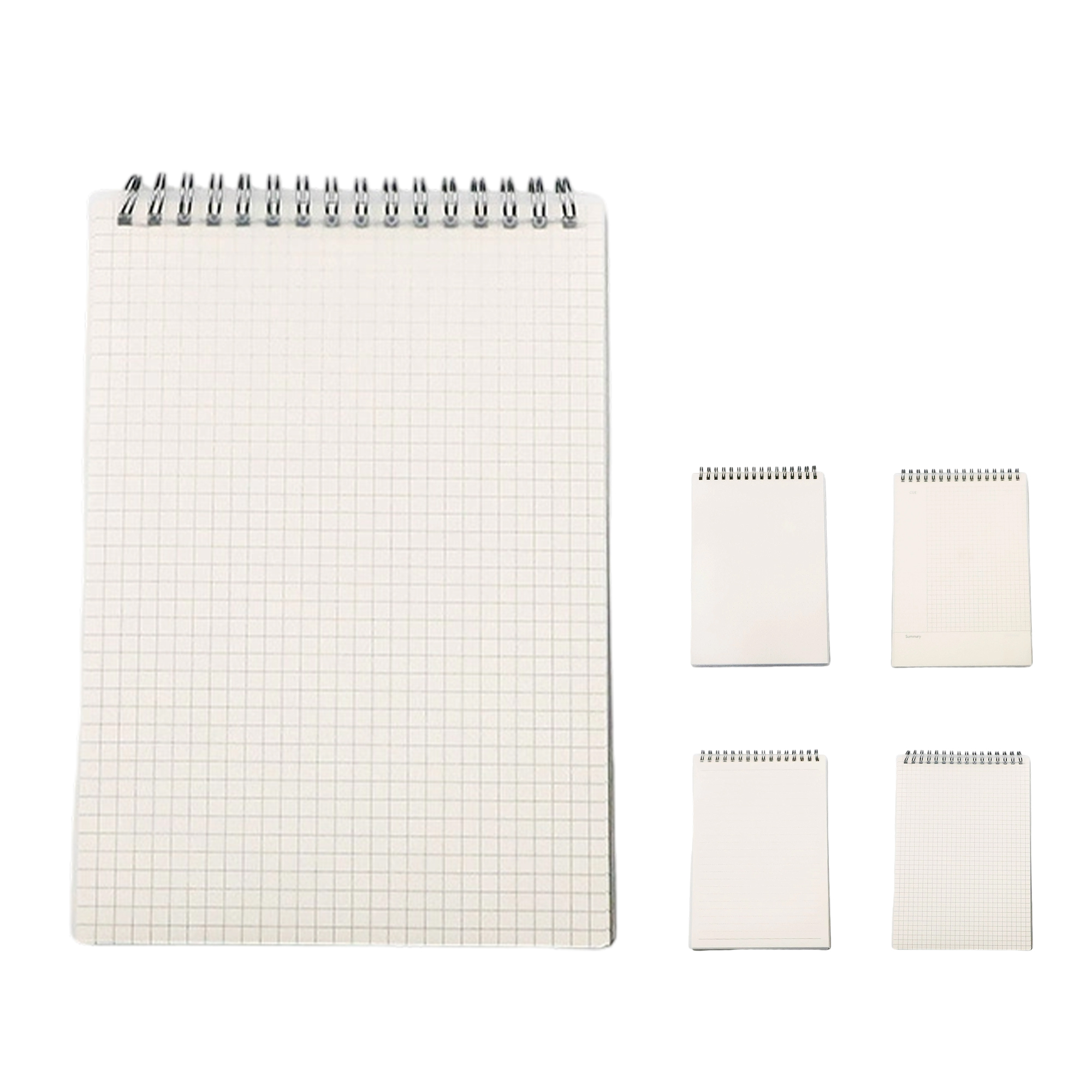 A7 Top Spiral Pocket Memo Book With Polypropylene Cover 3