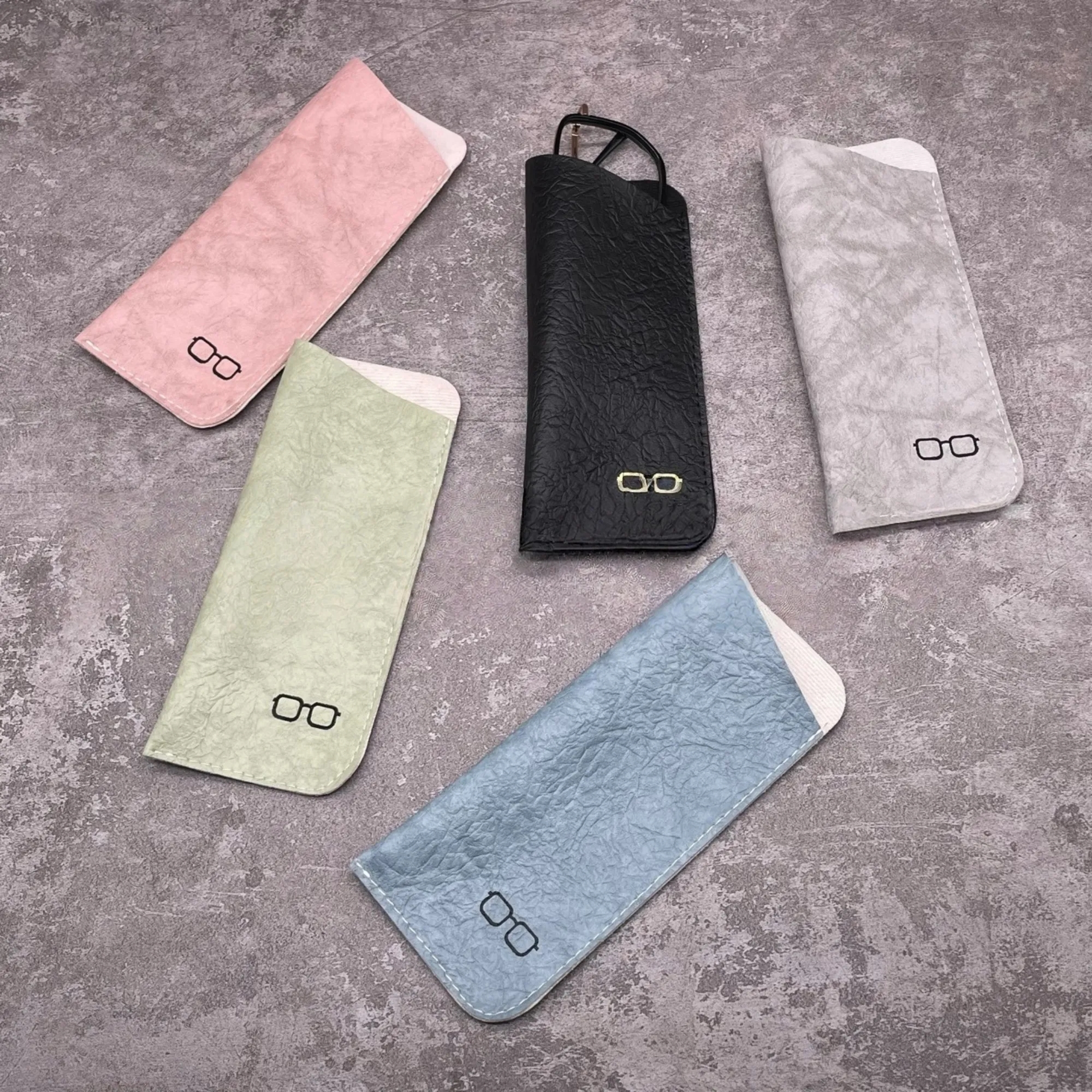 Soft Portable Leather Sunglass Pouch 4