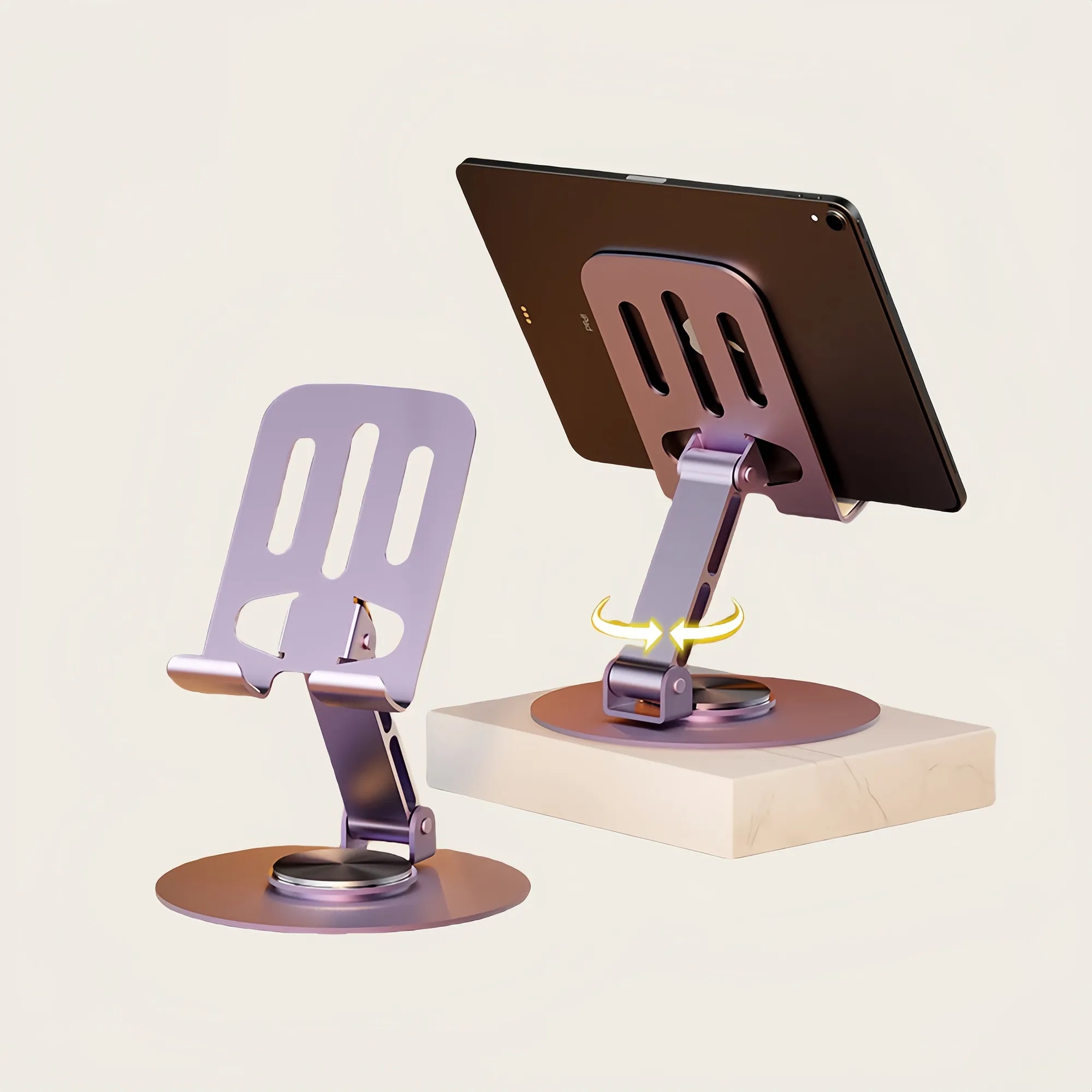 Phone Stand With 360 Rotation Non Slip Base 2