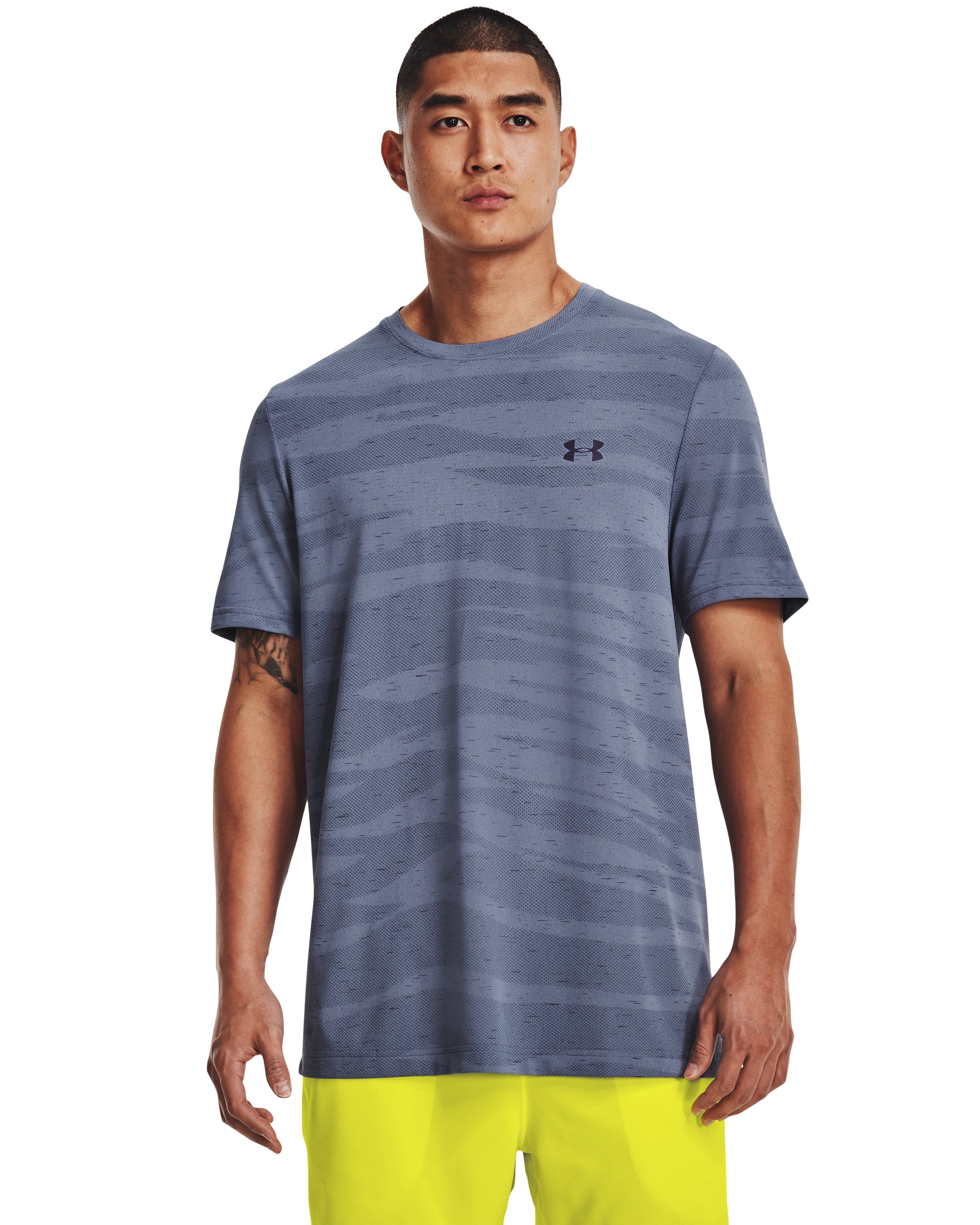 UA Seamless Wave Men's Short Sleeve 6