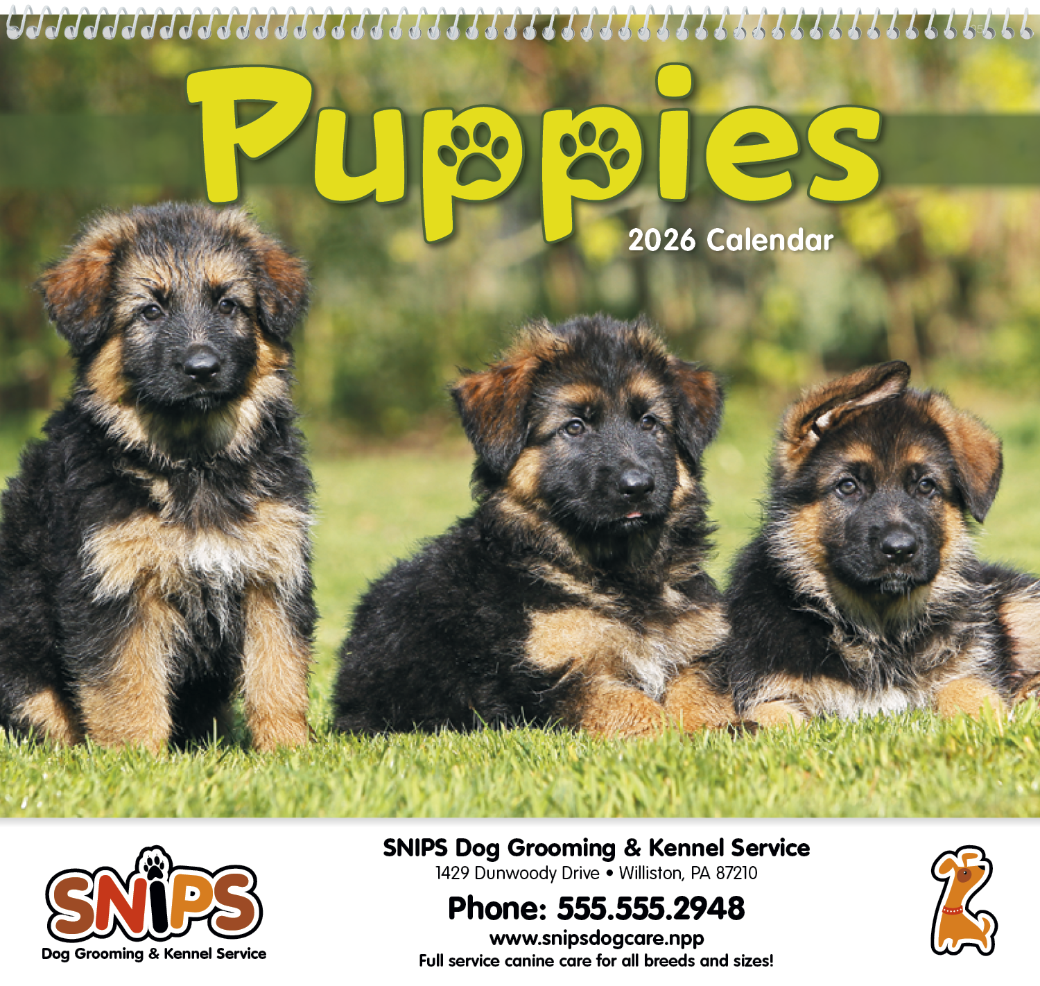 Triumph® Calendars Puppies Calendar 16