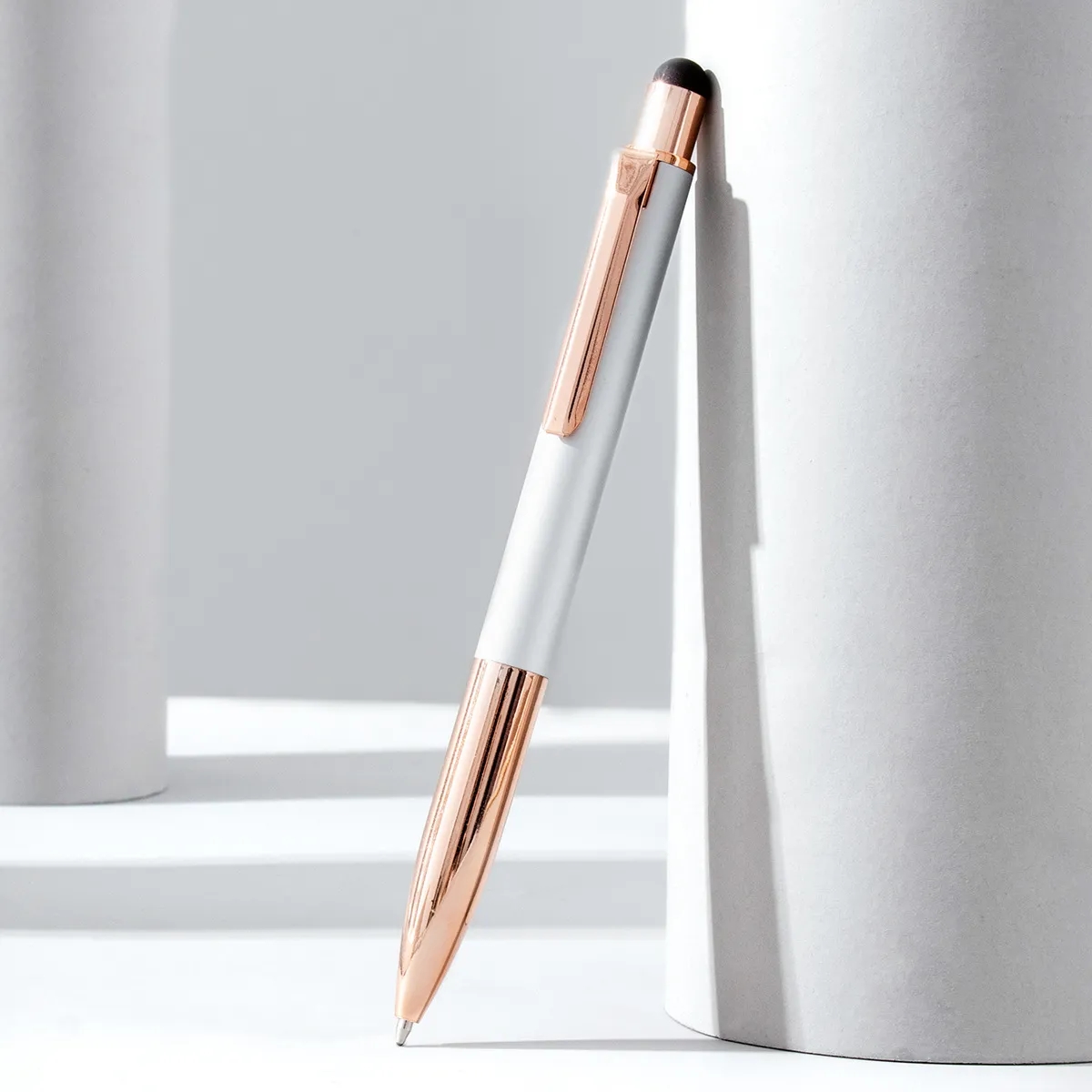 Baltic Softy Rose Gold Pen With Stylus 6