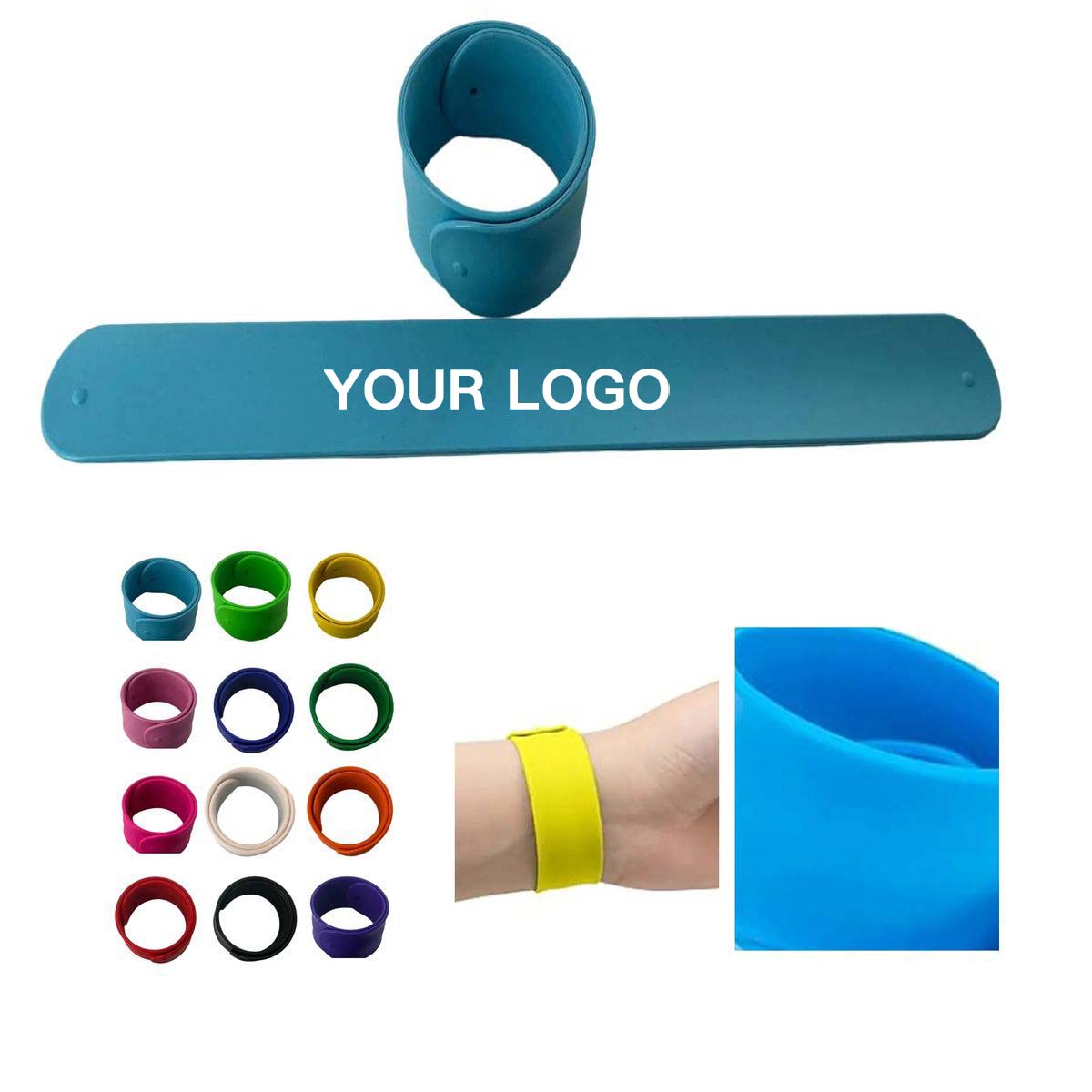 Silicone Slap Bracelet Comfortable and Fun 3