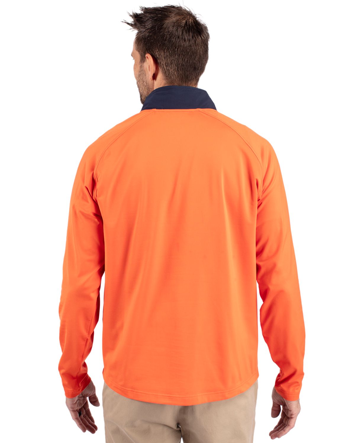 Cutter & Buck Adapt Eco Knit Hybrid Recycled Mens Quarter Zip 52