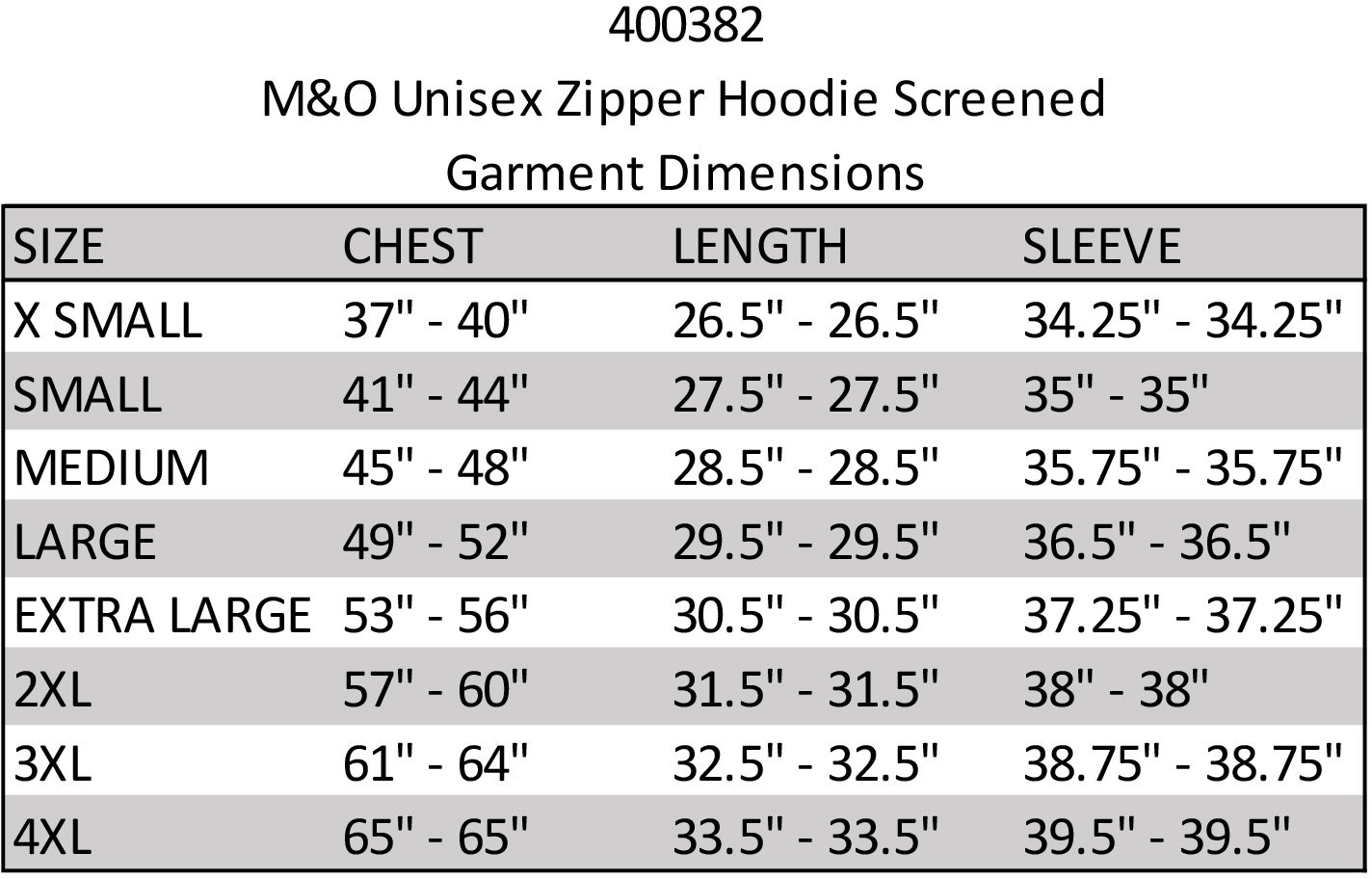 M&O UNISEX ZIPPER HOODIE EMBROIDERED