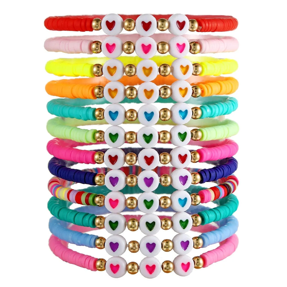 Colorful Beaded Friendship Bracelets 5