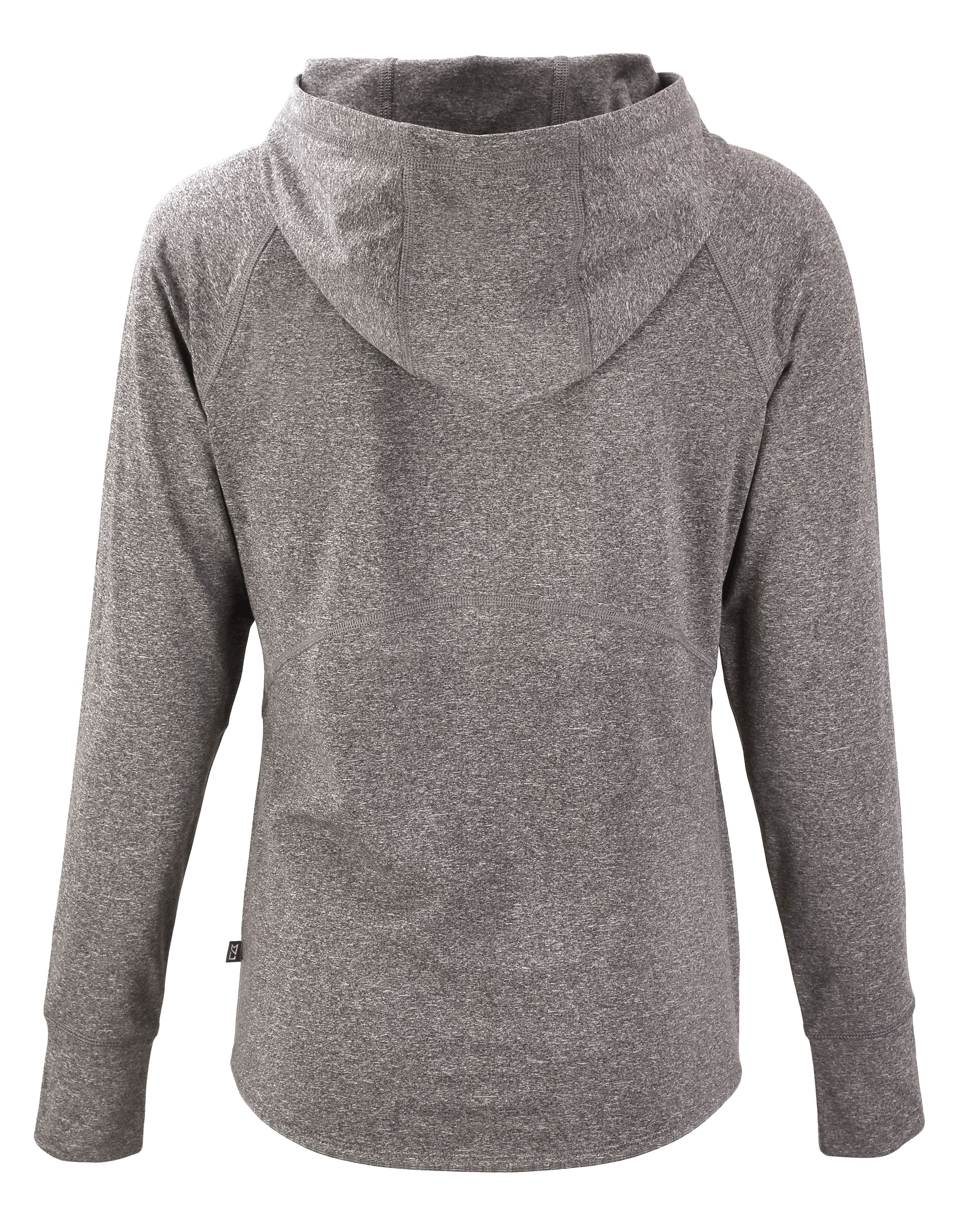 Adapt Knit Recycled Womens Heathered Hooded Pullover