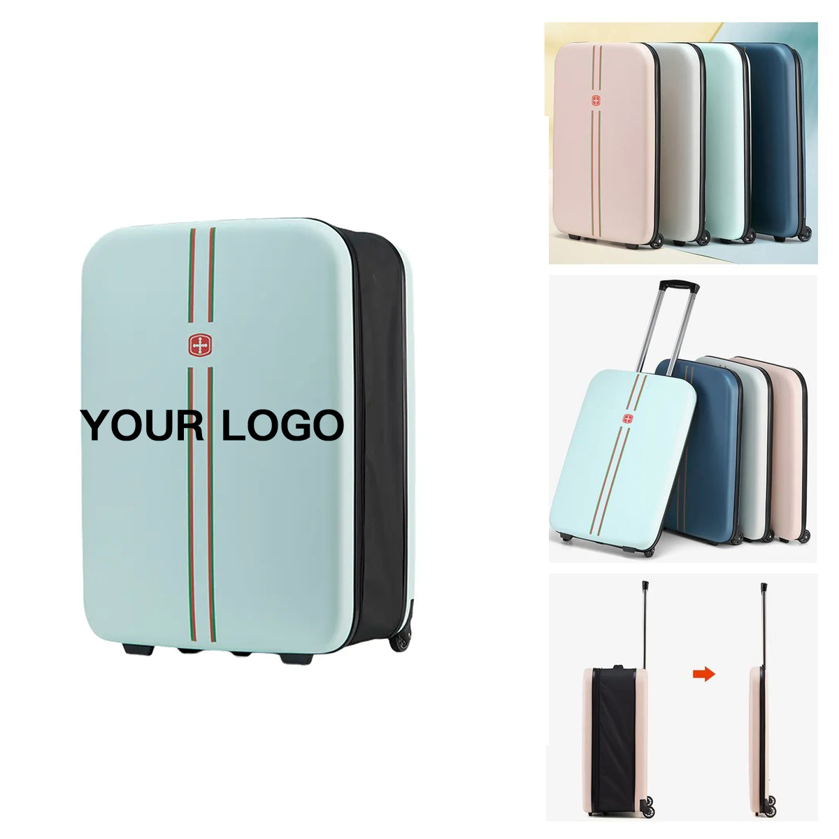 Compact Foldable Suitcase For Airline Travel 2