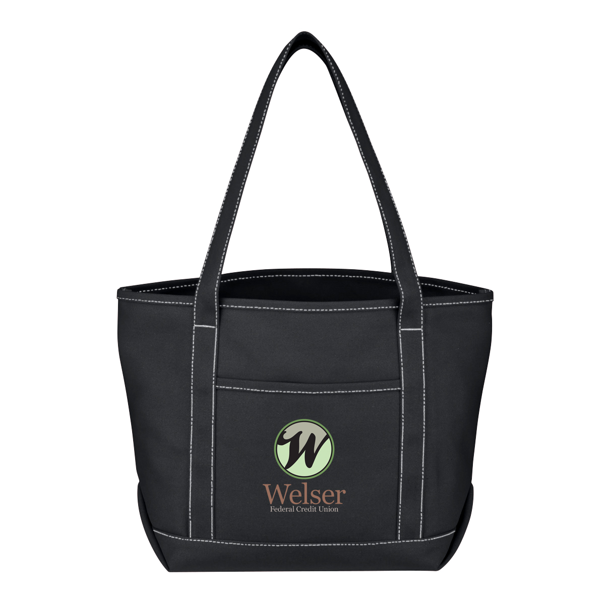 Medium Cotton Canvas Yacht Tote Bag 32