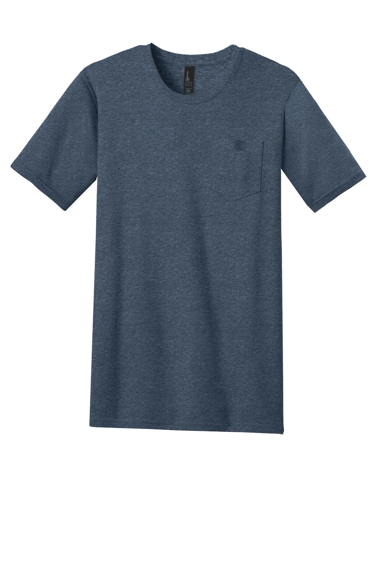 District Very Important Tee with Pocket. DT6000P 31
