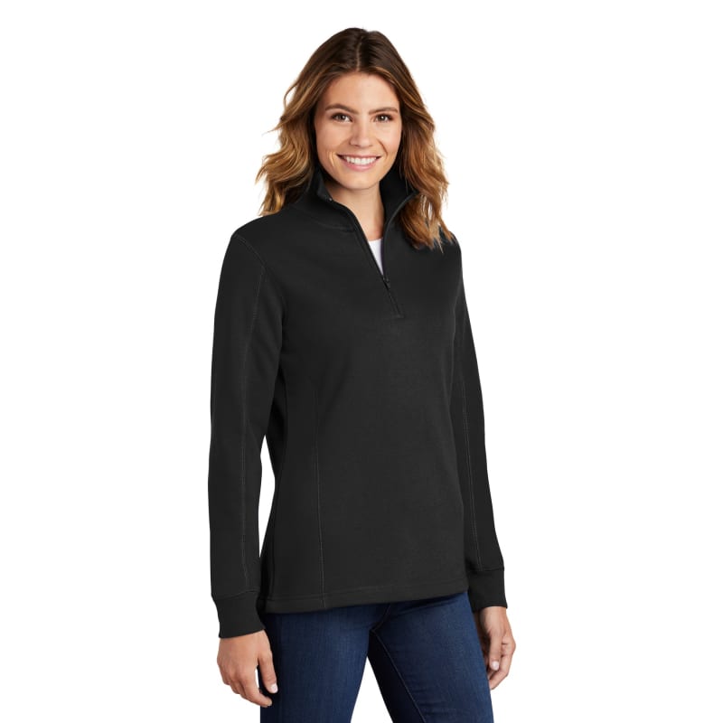 Sport-Tek Women's 1/4-Zip Sweatshirt. 21